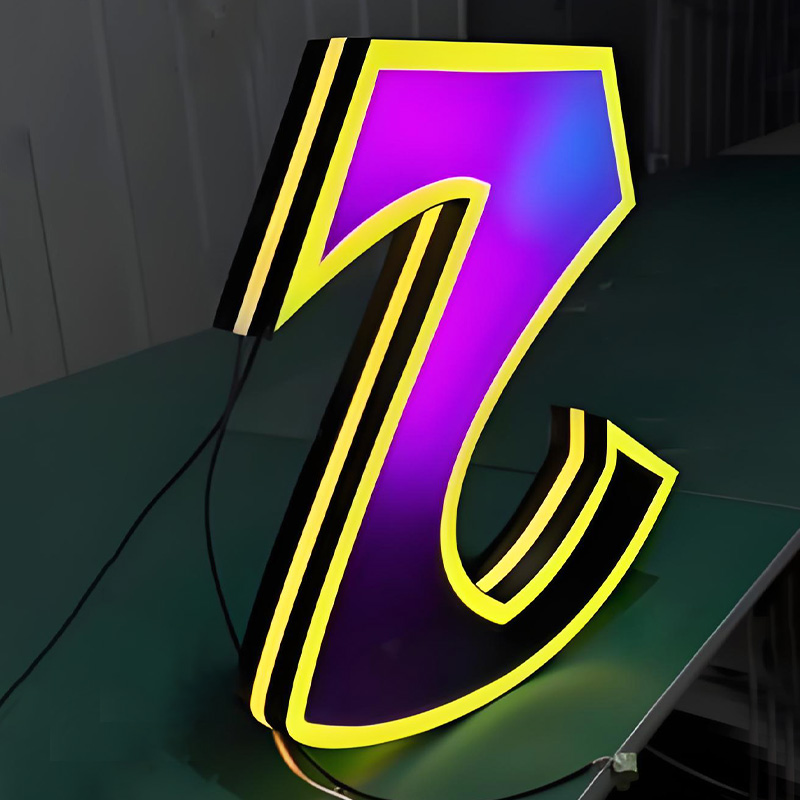 Custom Lighted Signs For Business, RGB LED Sign Letters