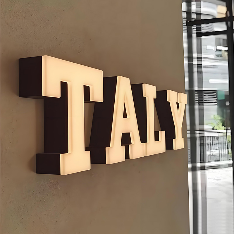 Stainless steel frameless Channel Letter Led Sign