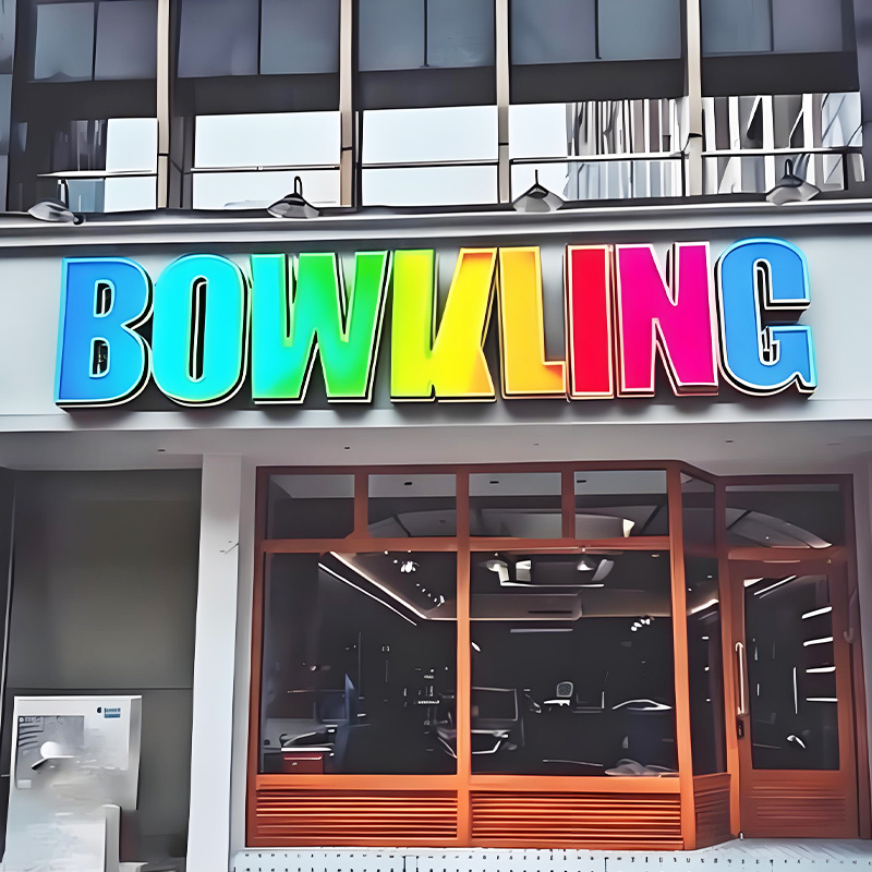 Custom 3d printed signs for business,RGB Led sign letters