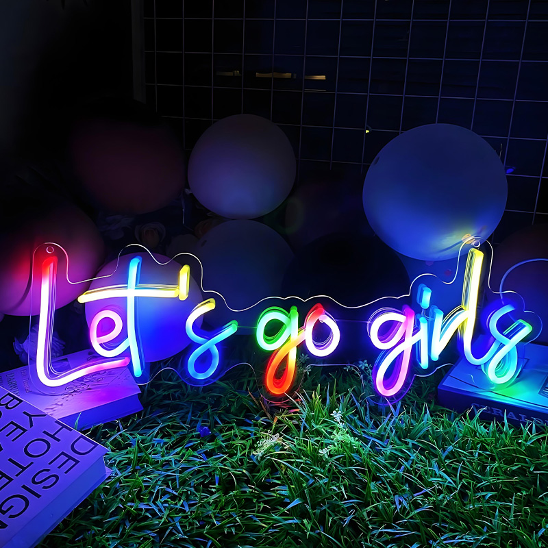 Wholesale RGB neon lights, rgb neon sign designs