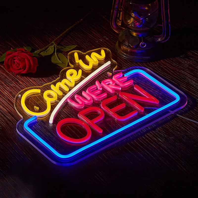 Business open sign, Custom Open Neon sign - Image 3